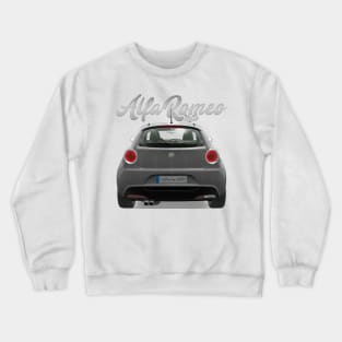 ALFA ROMEO Mito white back Crewneck Sweatshirt